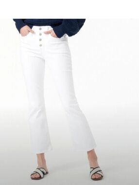 J. Crew Billie Boot Crop 10" Button Fly